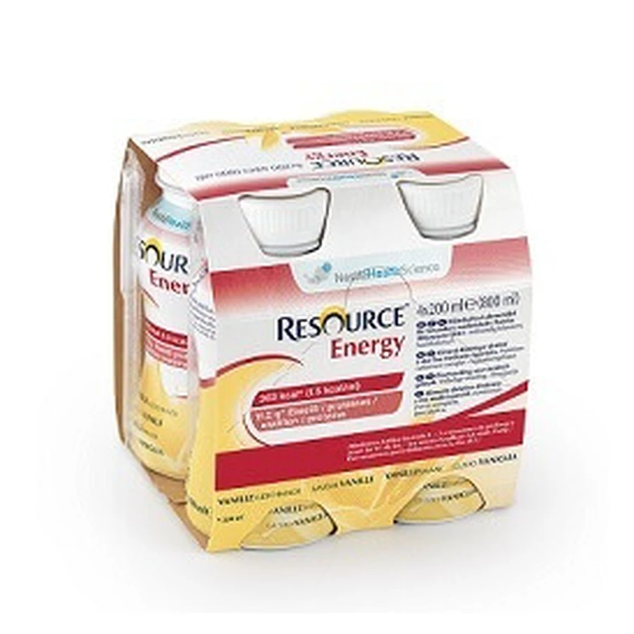 Resource Energy Vanilla 4x200ml