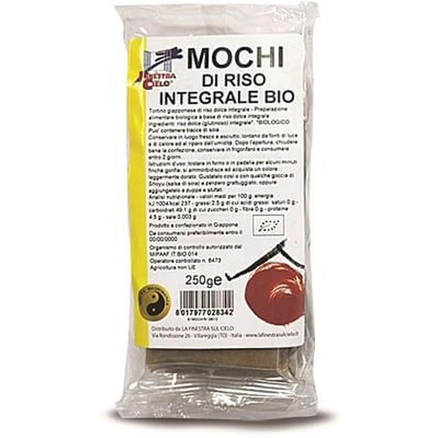 MOCHI DE ARROZ INTEGRAL ECOLÓGICO 250G