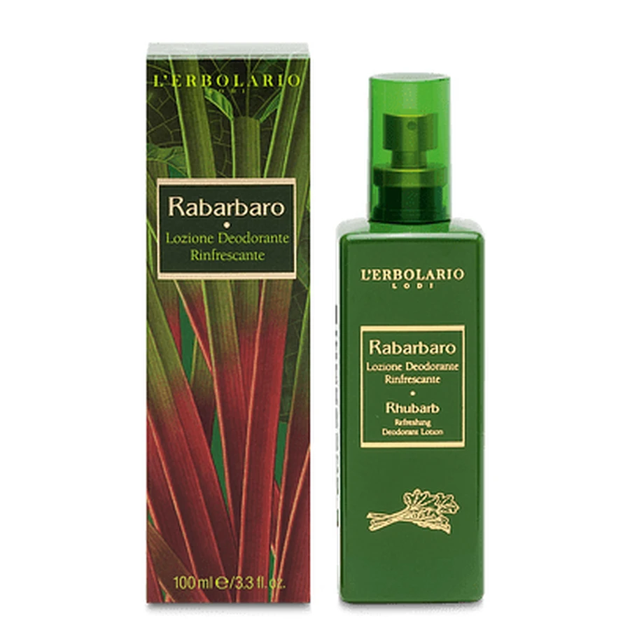 Rabarber Verfrissende Deodorant Lotion 100 Ml