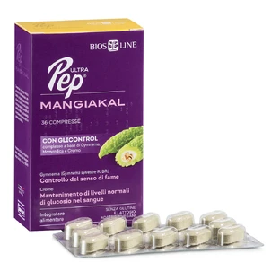Ultra Pep Mangiakal mit Glycontrol 36 Tabletten