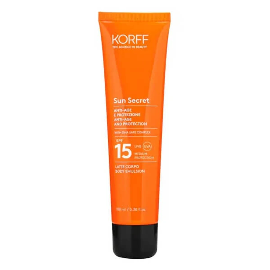 Korff Lait solaire protecteur Spf 15 100ml