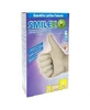 Smilex Febi Getinte Latex Wegwerphandschoen Aql 1.0 Maat S100 Stuks