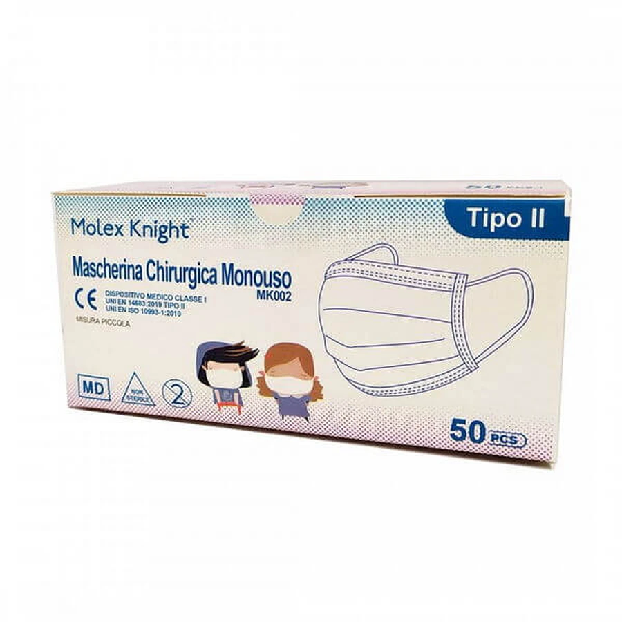 Mascherine Chir 3s Ii Ped 50pcs
