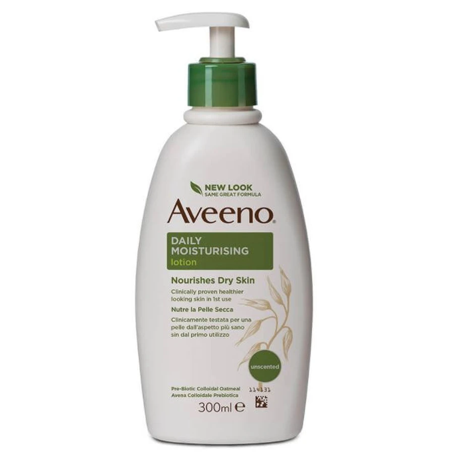 Aveeno Pump body moisturizer with colloidal oats