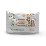 "XXL" BIODEGRADABLE SANITARY WIPES CF. (100 PCS) SANDALWOOD & VANILLA