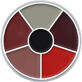 Kryolan Color Circle 6 colour Burn &amp;amp; Injury 30g Kryolan Color Circle 6 colour Burn &amp;amp; Injury 30g
