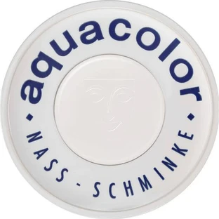 Cream blush Kryolan Aquacolor Wet Make-up 070 for face and body White 30ml