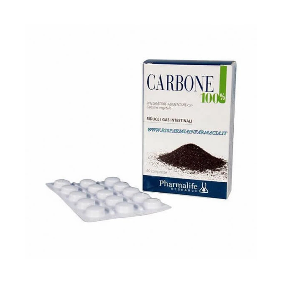 100% Holzkohle 60 Tabletten