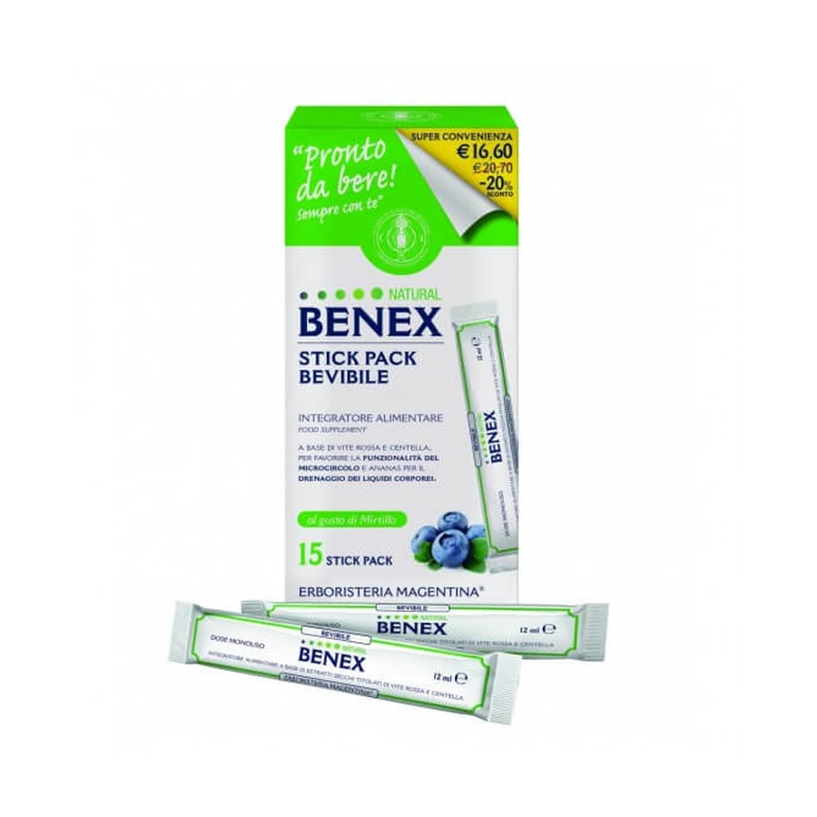Benex Drinkbare 15 Stick 12ml Tp