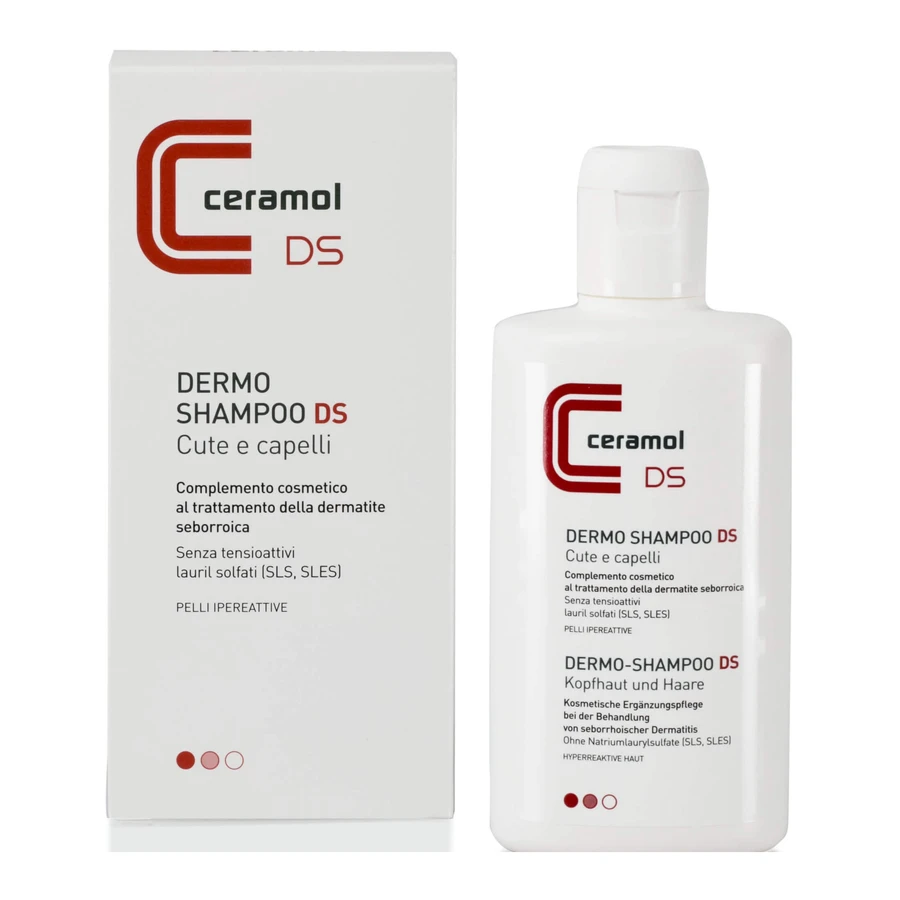 Ceramol Dermo Champú DS 200ml Para Dermatitis Seborreica Pieles Hipereactivas