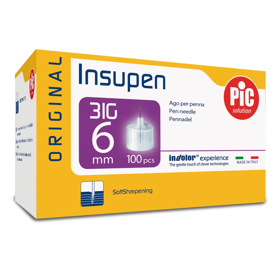 INSUPEN OR 31g 6mm 100 Needles
