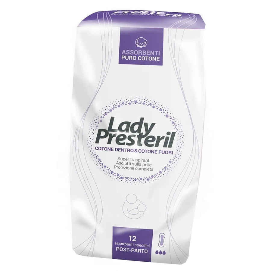 Lady Presteril Postpartum 12pcs
