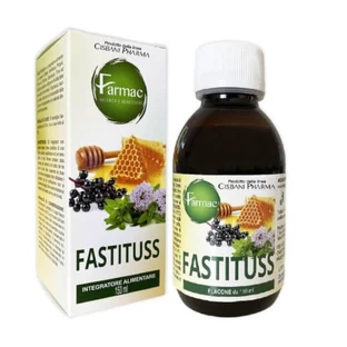Fastituss Hoestsiroop met Vlierbessen, Honing, Propolis en Tijm