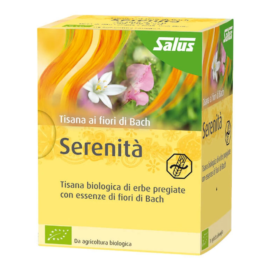 Serenity Bach Flower Herbal Tea 15 Sachets