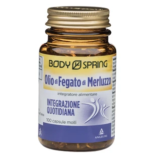Body Spring Aceite de Hígado de Bacalao 100 Cápsulas