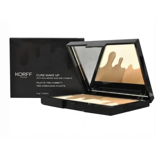 Korff make up Lidschatten-Trio in Palette Farbton 02