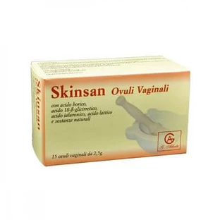 Skinsan 15 Óvulos Vaginales 2,5 G