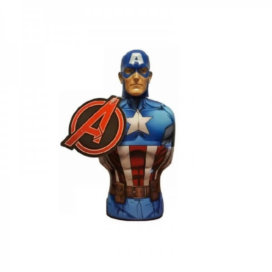 GEL DE DUCHA DISNEY CAPTAIN AMERICA 3D 350ML.