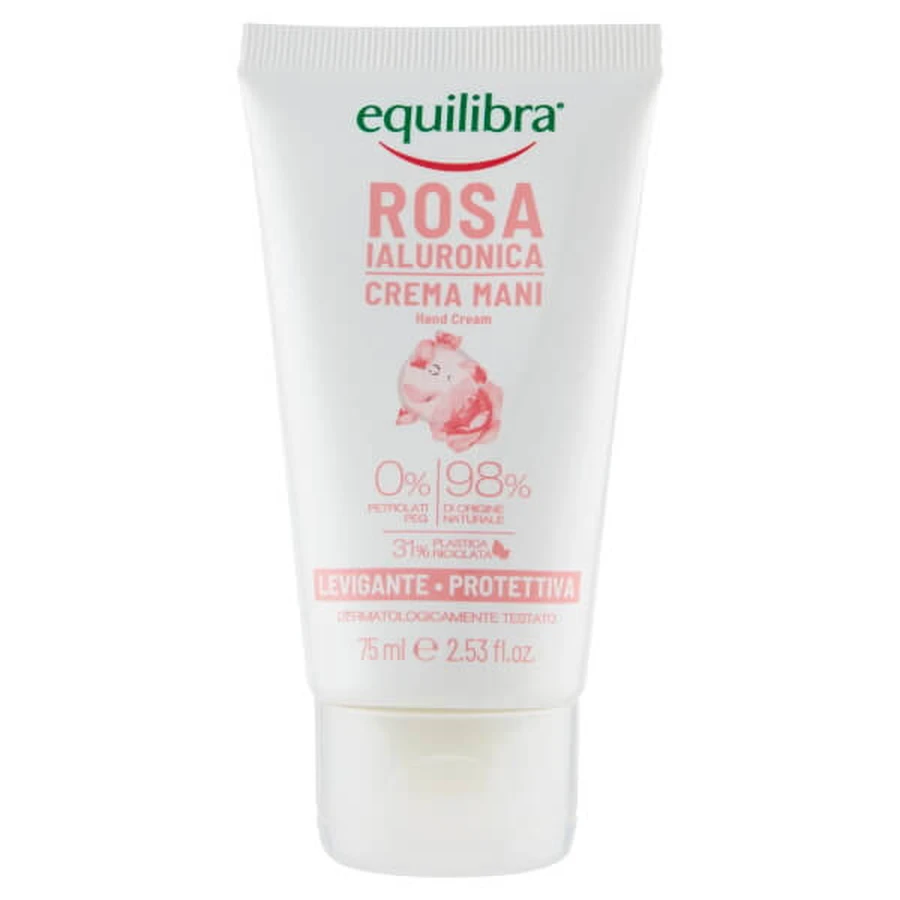 Equilibra Rose Hyaluronic hand cream