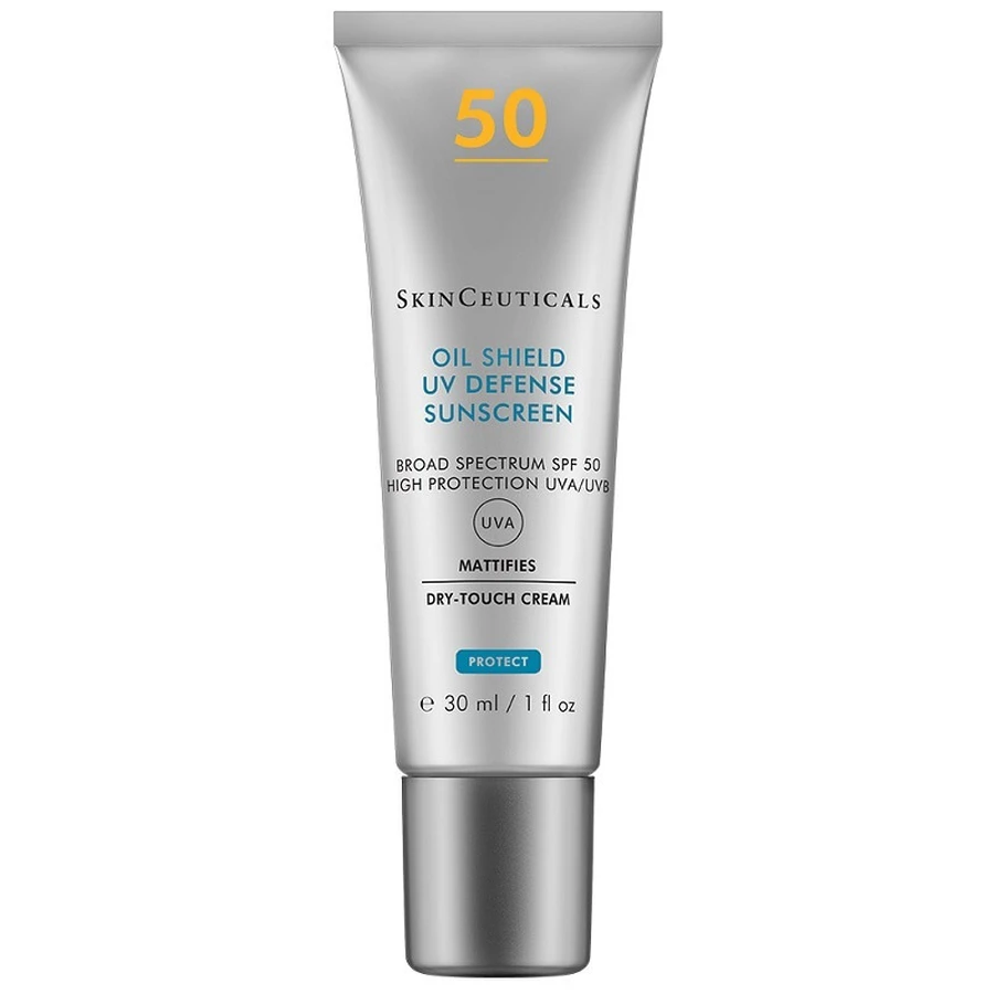 SkinCeuticals Oil Shield UV Defense Sunscreen SPF 50 Protector solar mate para pieles grasas 30 ml