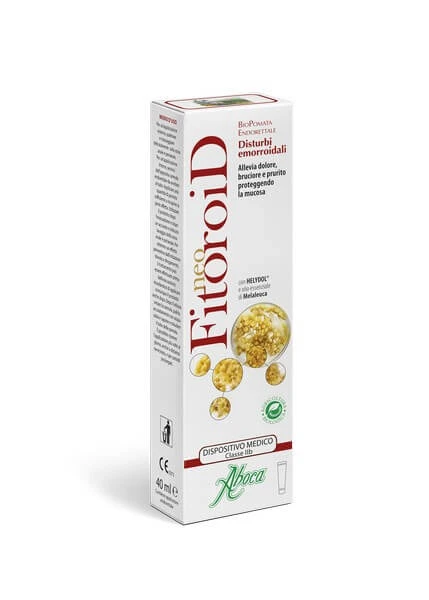 Aboca NeoFitoroid Biopomata 40ml Hemorrhoid Treatment Medical Device