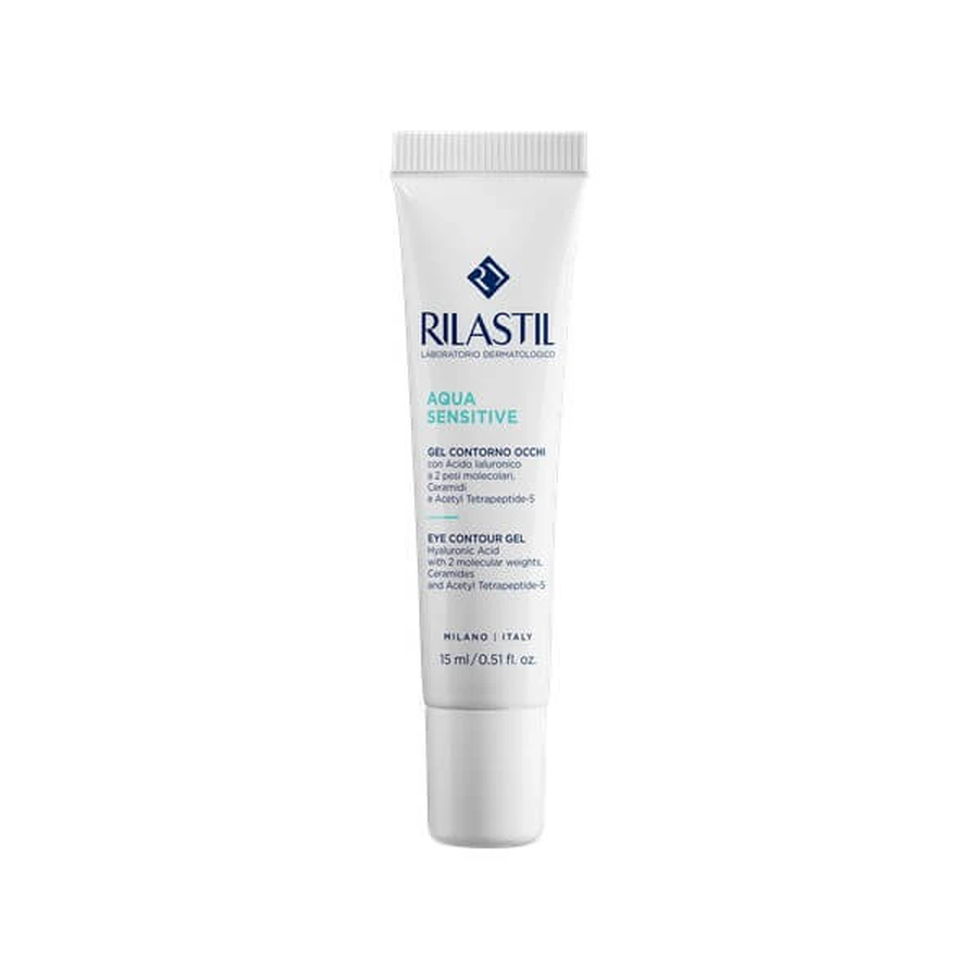 Rilastil Aqua Gevoelige Oogomtrek Gel