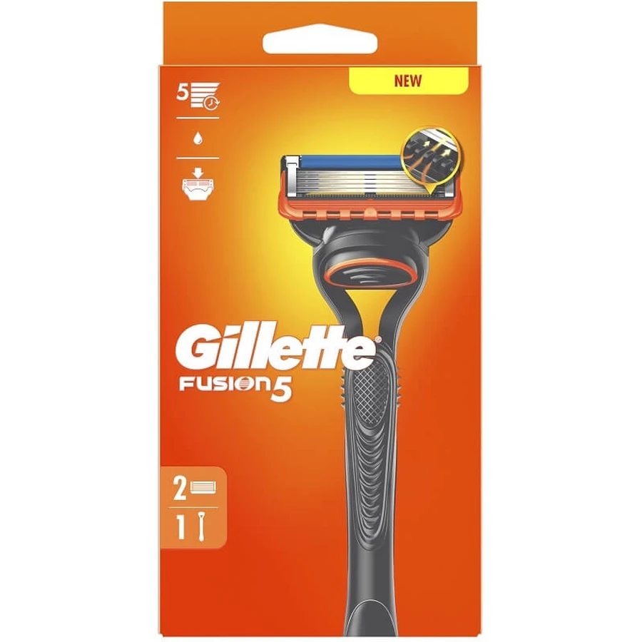 GILLETTE FUSION5 SCHEERMES MAN+2L