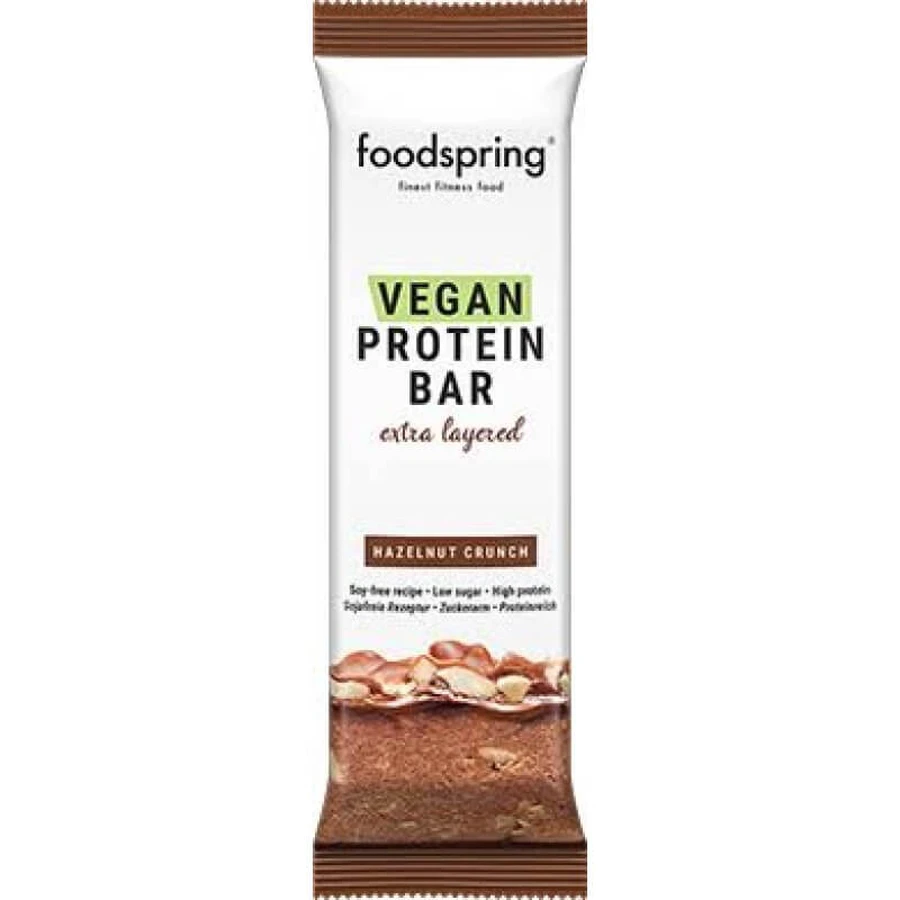 VEGAN PROTEIN BAR foodspring alune 60g