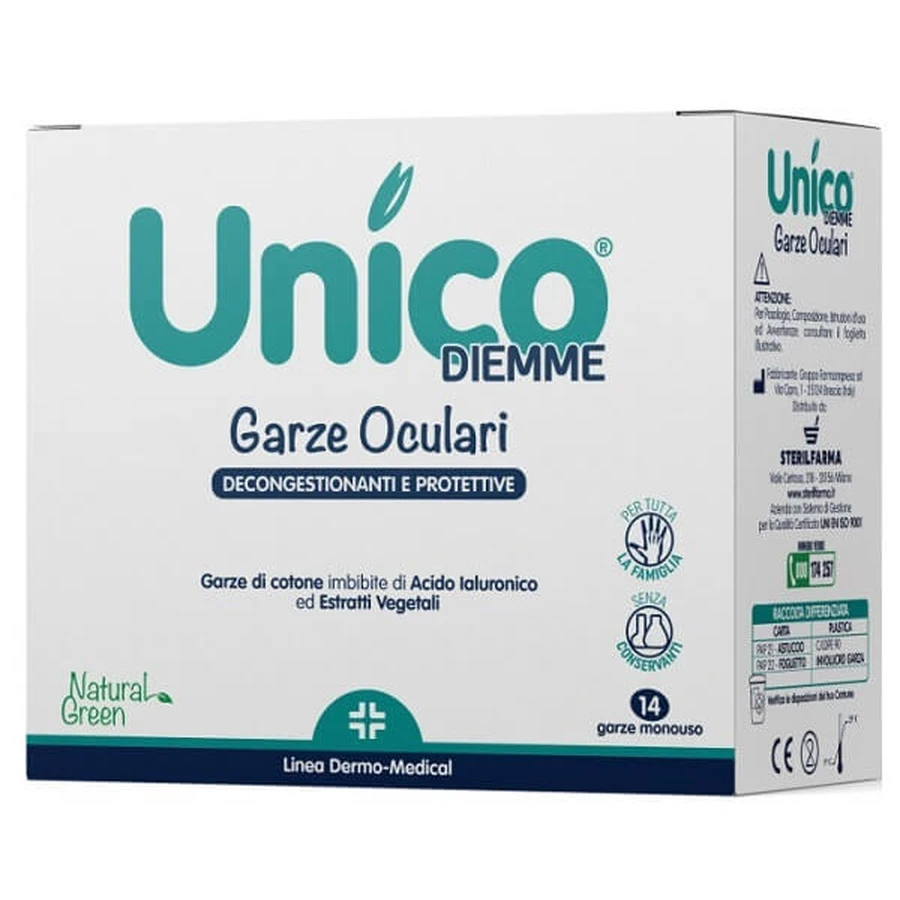 UNICO Ocular Gasa 14pcs