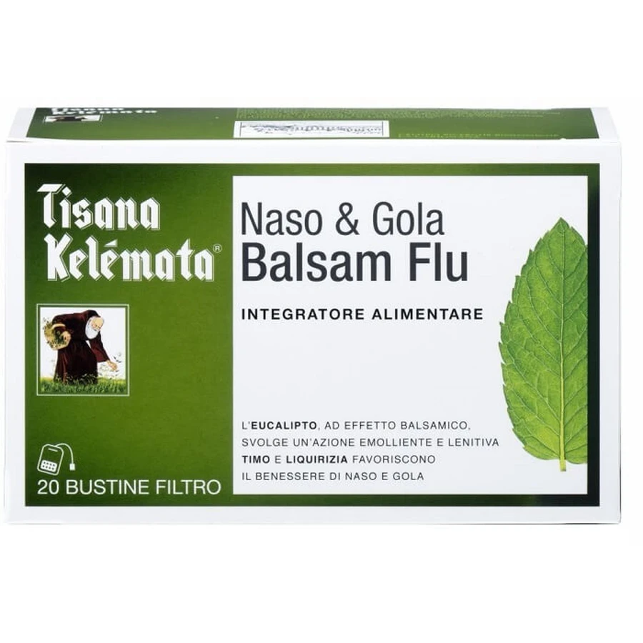 TÉ BALSAM GRIPE NARIZ Y GARGANTA 20 Bolsitas