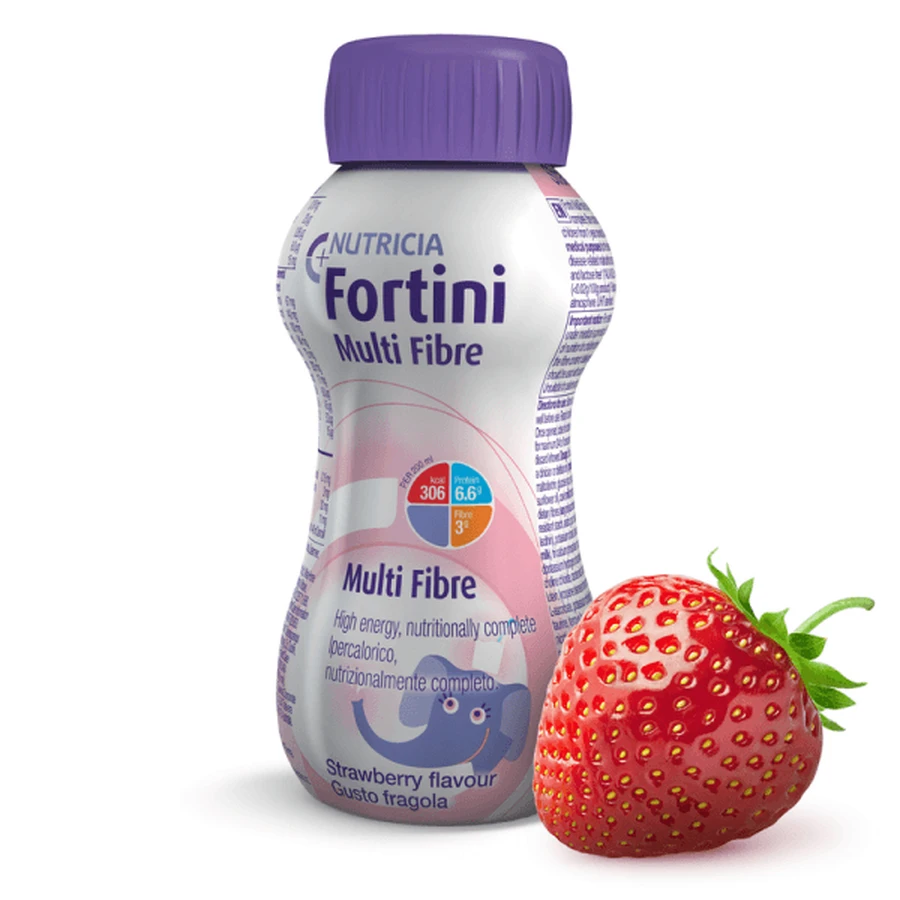 Fortini Multifibra Sabor Fresa 200 Ml