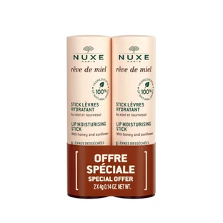 Nuxe reve de miel rouge à lèvres duo hydratant