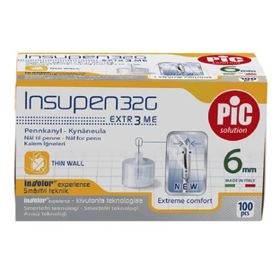Pic Insupen Needle G32 6mm 100pcs