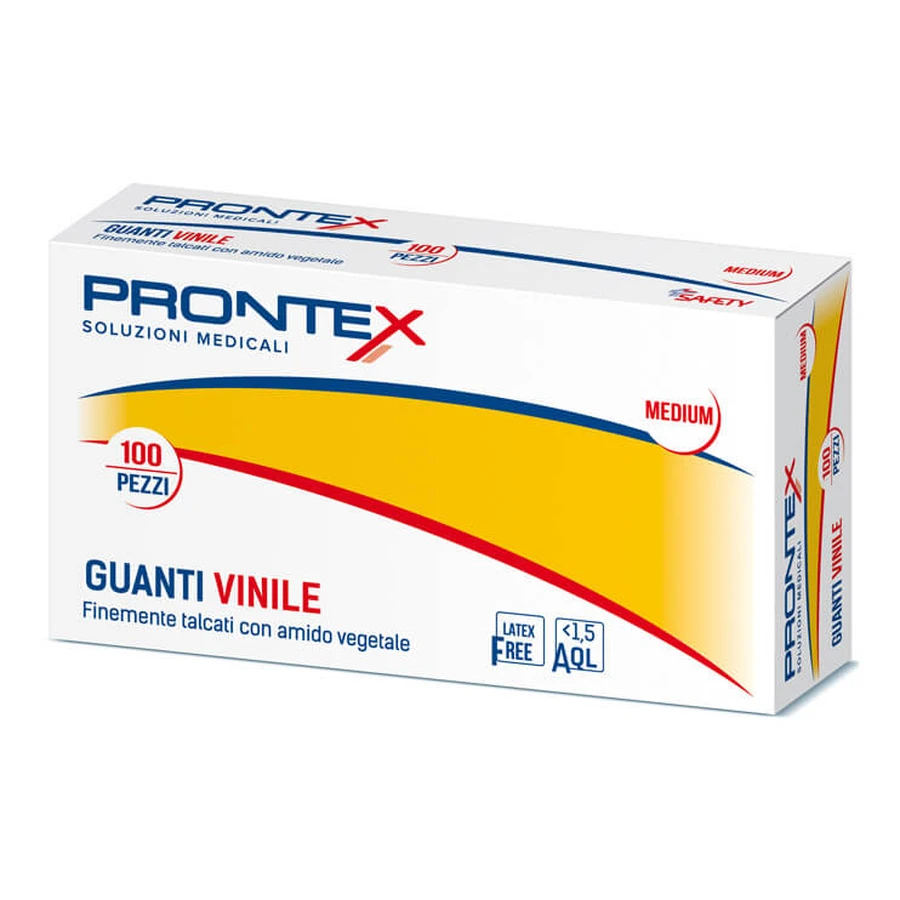 PRONTEX VINYL HANDSCHUH GR 100PCS