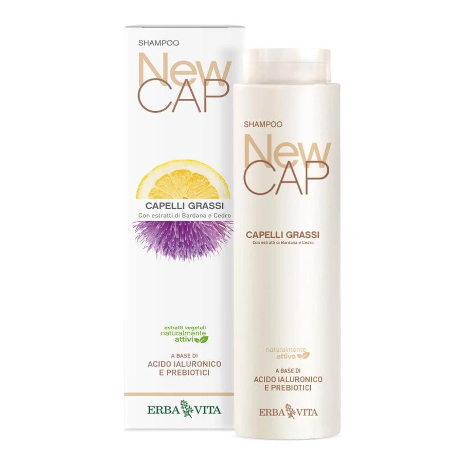 Newcap Shampoo Oily Hair 250ml Erbavita