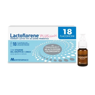 Lactoflorene Plus - Babies Supplement of Lactic Ferments 18 Vials