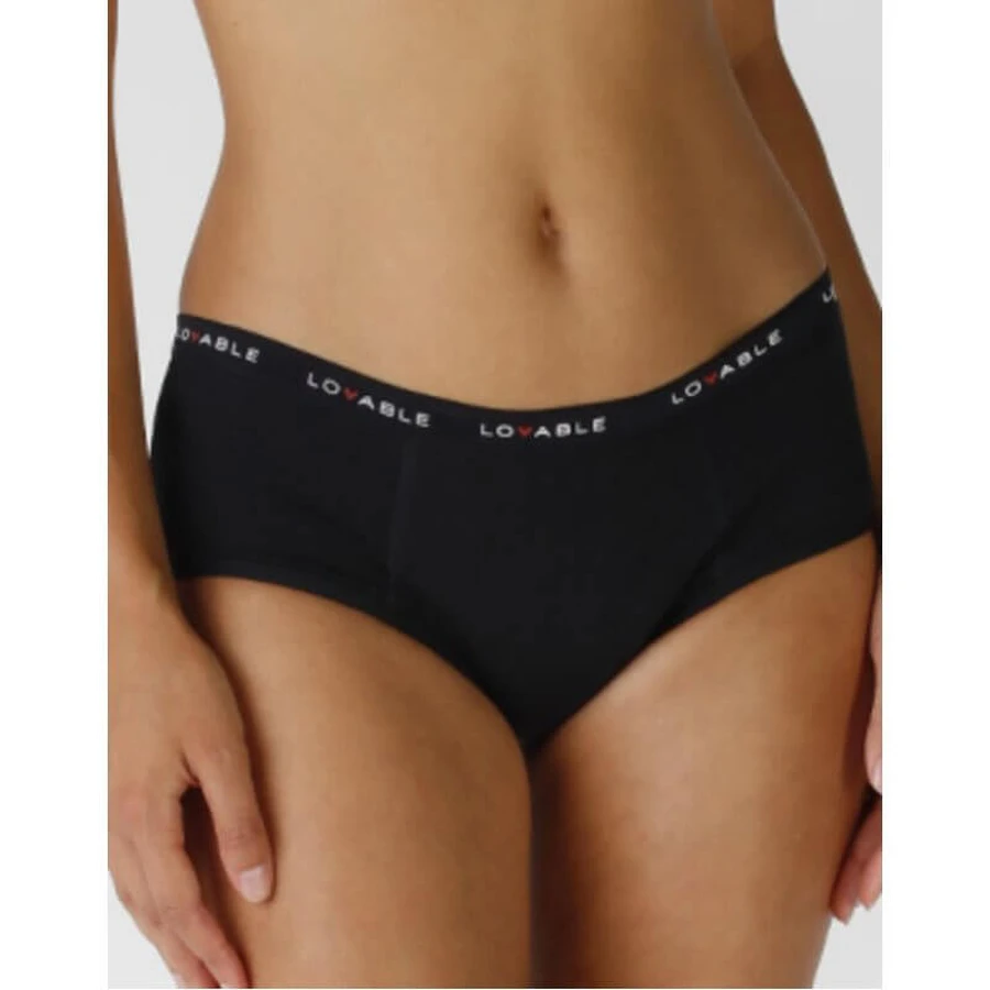 CULOTTE FLOW ABUNDANT BLACK SIZE M LOVABLE