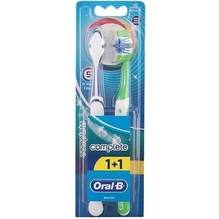 Oral-B Toothbrush Complete 5 in 1 40Medium 2 Pieces