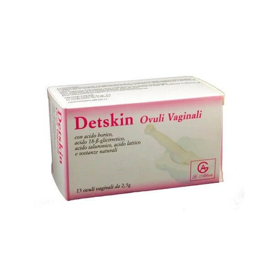 Detskin Vaginal-Ovula 15 Stück 2,5g