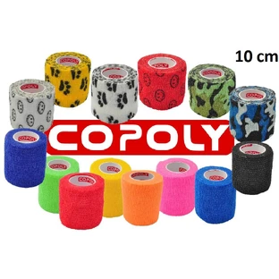 COPOLY self-adhering bandage 10cm x 457cm mixed colors