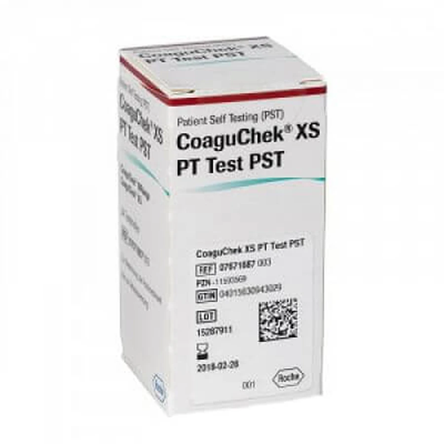 Coaguchek Xs Pt Pst 24 Teststreifen