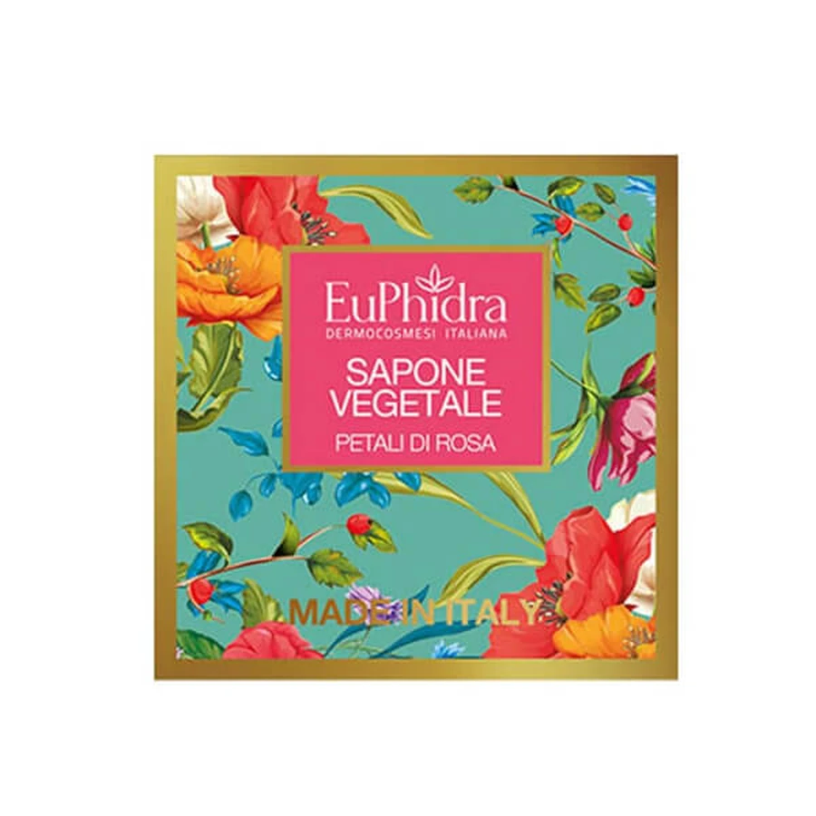 Euphidra Rose Petals Vegetable Soap