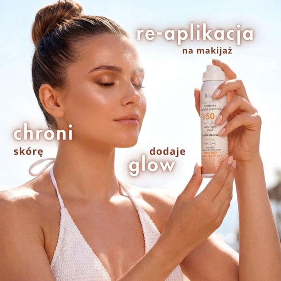 AVA Invisible Ultra-light Mist, protective mist, SPF50+, 75 ml.