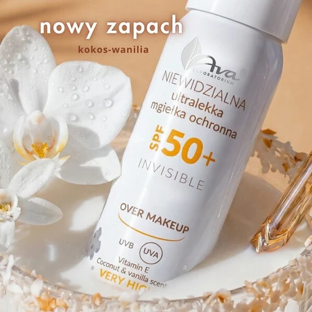 AVA Invisible Ultra-light Mist, protective mist, SPF50+, 75 ml.