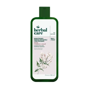 Herbal Care, essence hydratante pour le bain et la douche, Jasmin avec huile d'abricot, 400 ml