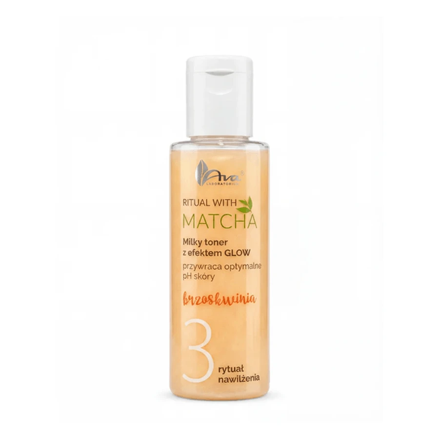 AVA Ritual con Matcha, tónico facial lechoso y sérum, 2 en 1, 100 ml.