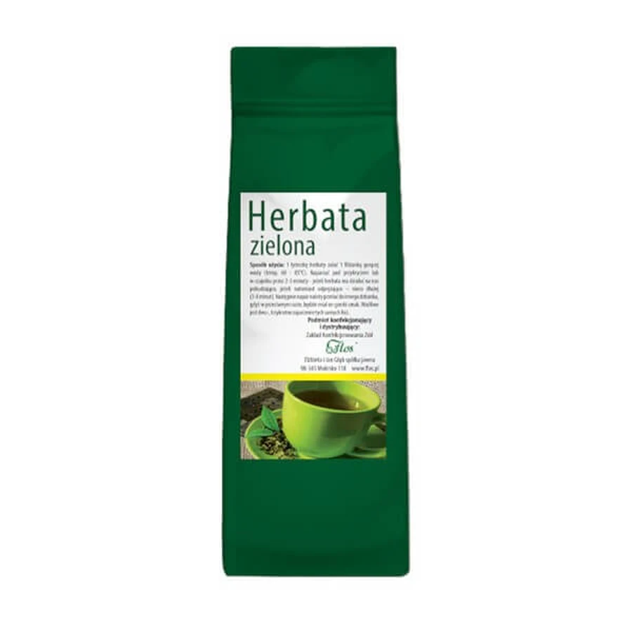 Flos, Green Tea, 100 g