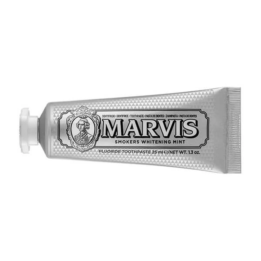 Marvis Fumadores Blanqueador Menta, pasta dentífrica, 25 ml