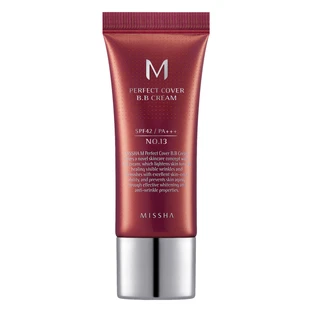 Missha M Perfect Cover BB Cream SPF42 PA+++, BB cream, Nr. 13 Bright Beige, 20 ml