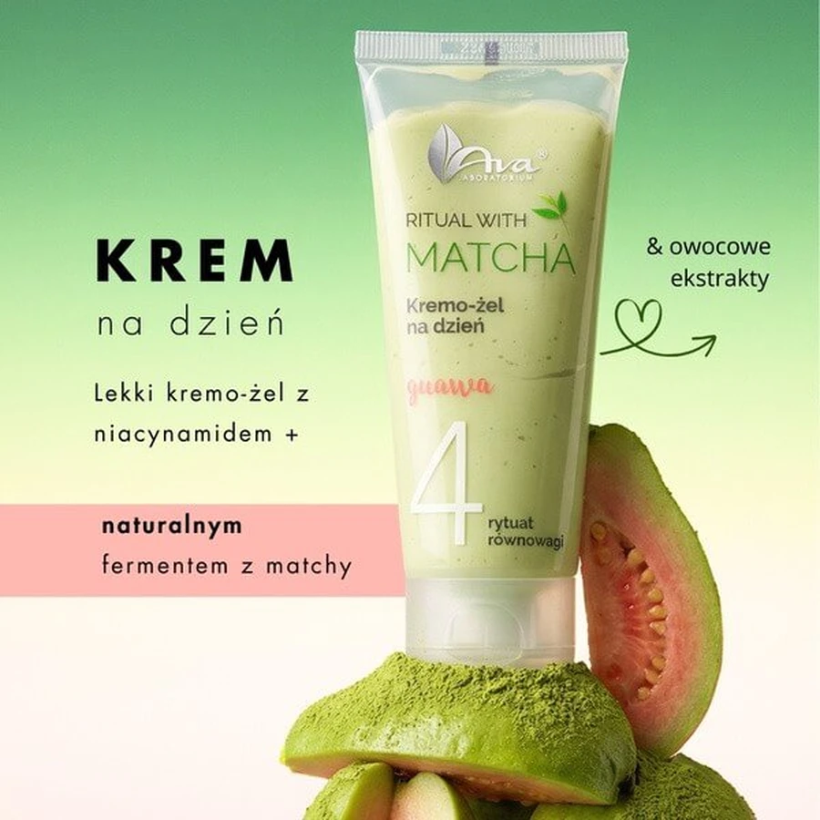 AVA Ritual with Matcha, day cream-gel, 50 ml